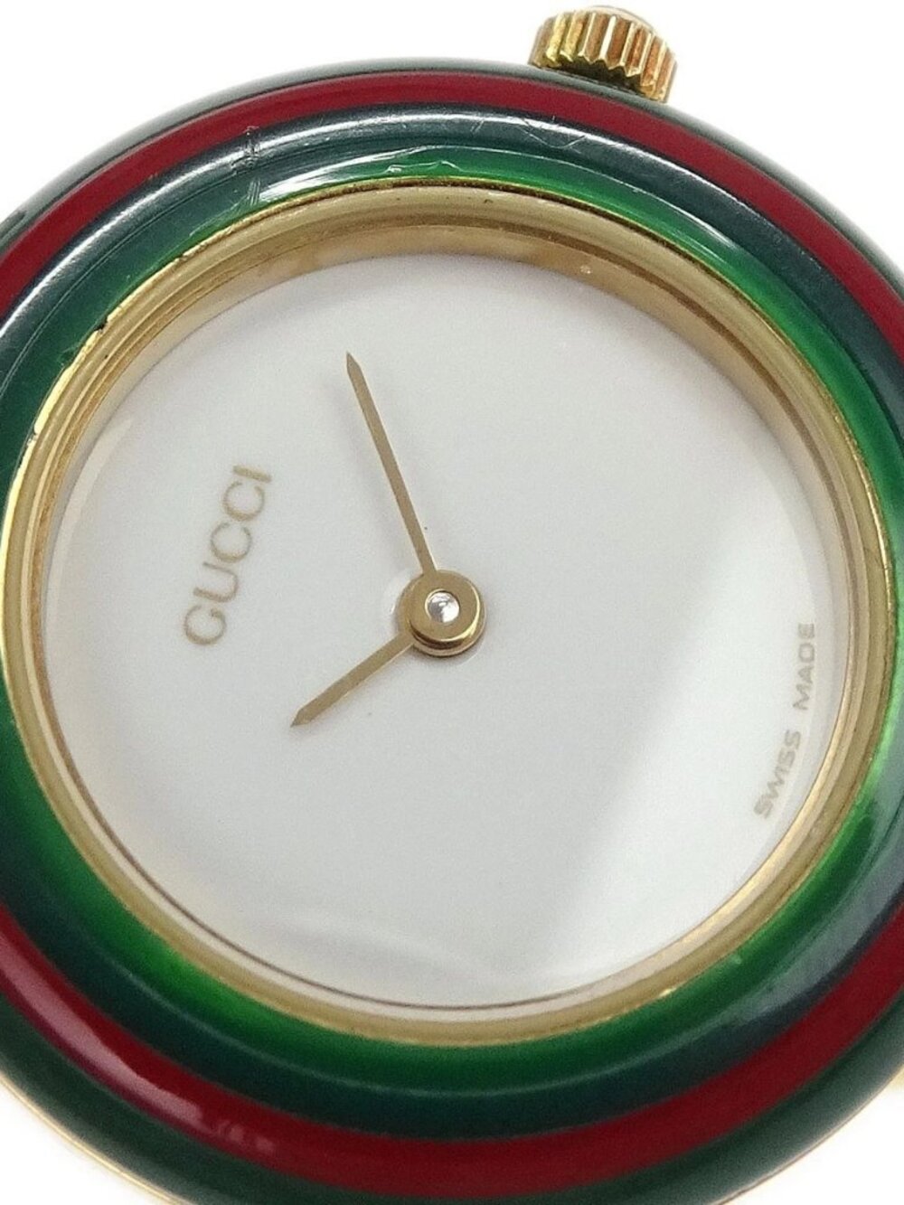 Gucci 11/12.2 Change Bezel Chameleon Quartz Watch SS 178186 - Picture 2 of 15